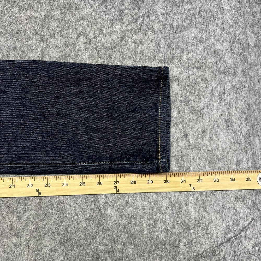 Signature Levi Strauss Jeans Women 10M Blue Modern Straight Stretch Denim Pants - Picture 16 of 16